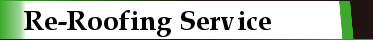 Re Roofing Services Re Roofing Services