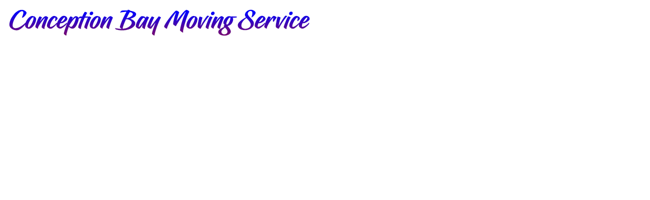AR Moving | Conception Bay Moving Service | Overview AR Moving | Conception Bay Moving Service | Overview