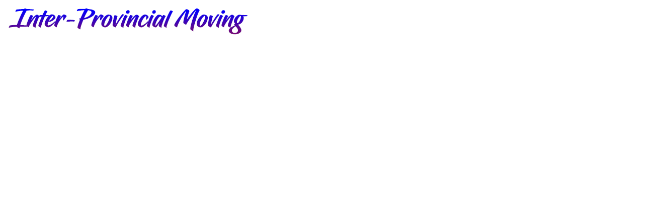 AR Moving | Inter-Provincial Moving | Overlay AR Moving | Inter-Provincial Moving | Overlay