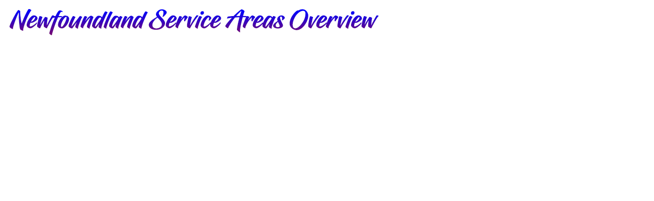 AR Moving | Newfoundland Service Areas Overview | Overview AR Moving | Newfoundland Service Areas Overview | Overview