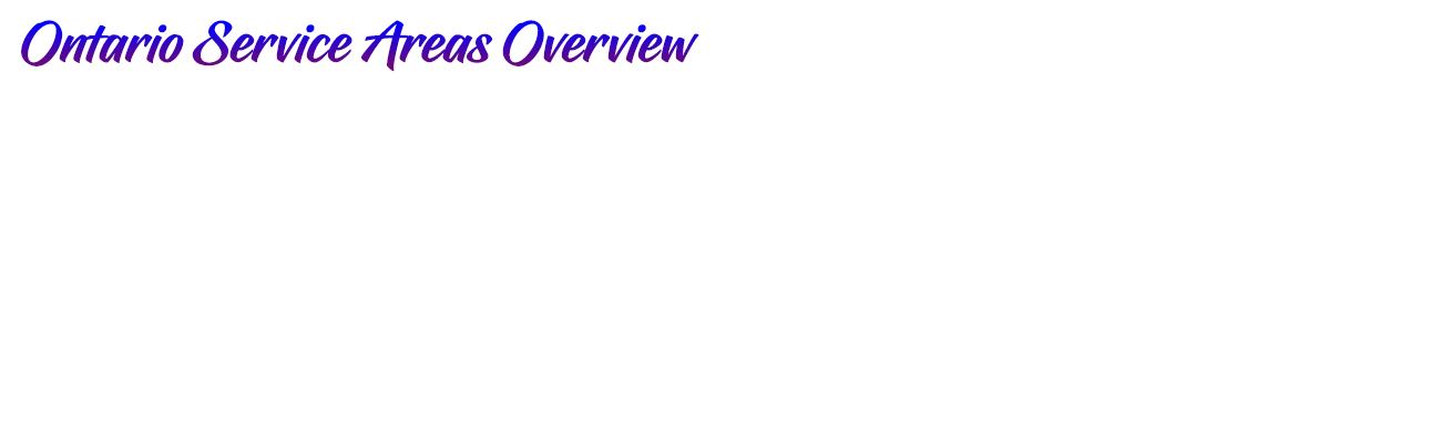AR Moving | Ontario Service Areas Overview | Overlay AR Moving | Ontario Service Areas Overview | Overlay