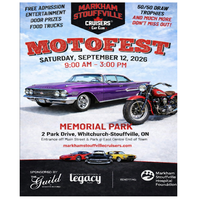 Motofest 2026 | Markham Stouffville Cruisers