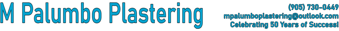 M Palumbo Plastering Logo